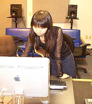 Kyoko in the Studio